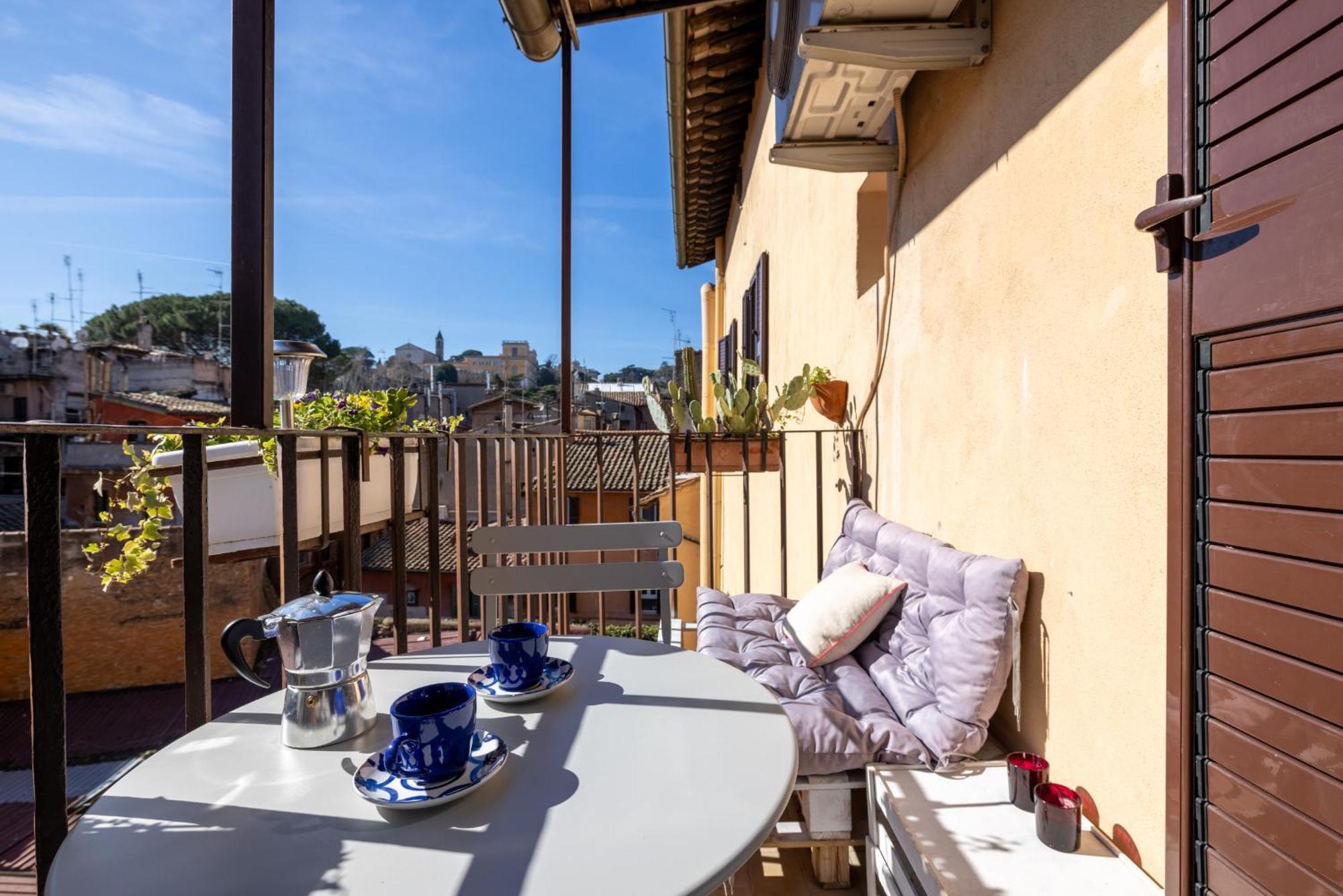 Maison Blu - In Trastevere Rome Buitenkant foto